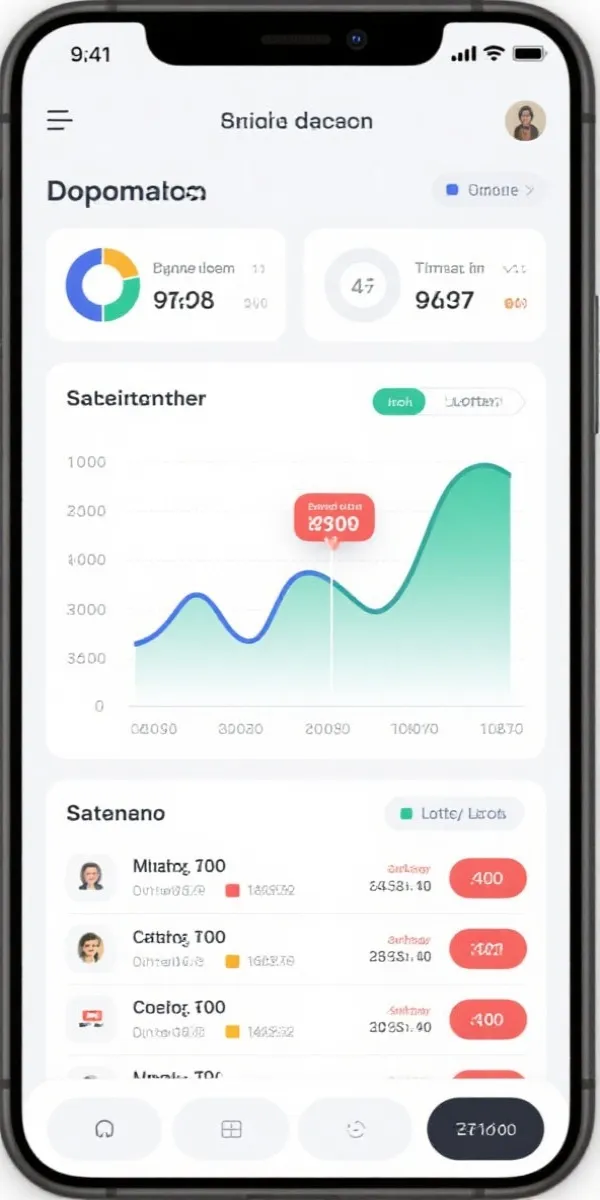 新生彩票 App Interface